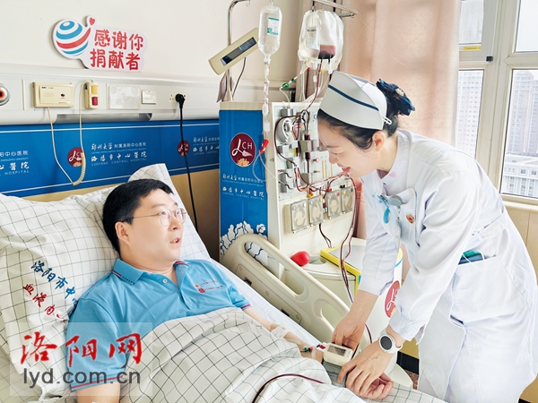 洛阳医生为血液病患者捐献造血干细胞